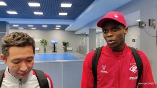 Спартаковец МАРТИНС на вопросы о похвале Станковичем и о том, останется ли он в команде