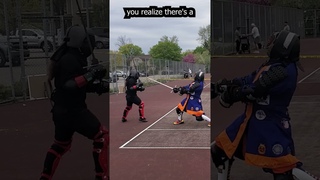 HEMA Drip pt. 3: The Eccentric Fencer (Too Extra!) #sword #shorts