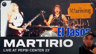 REACCIONO A THE WARNING - MARTIRIO -  PEPSI CENTER