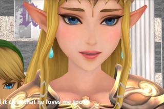 MMD Still Here Zelda to Link