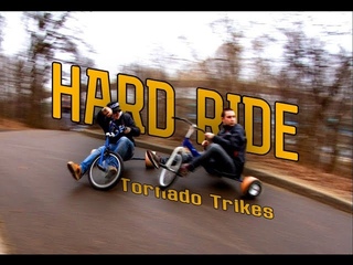 Drift Trike [ HARD RIDE ]  Vorobyovy Gory, Moscow.