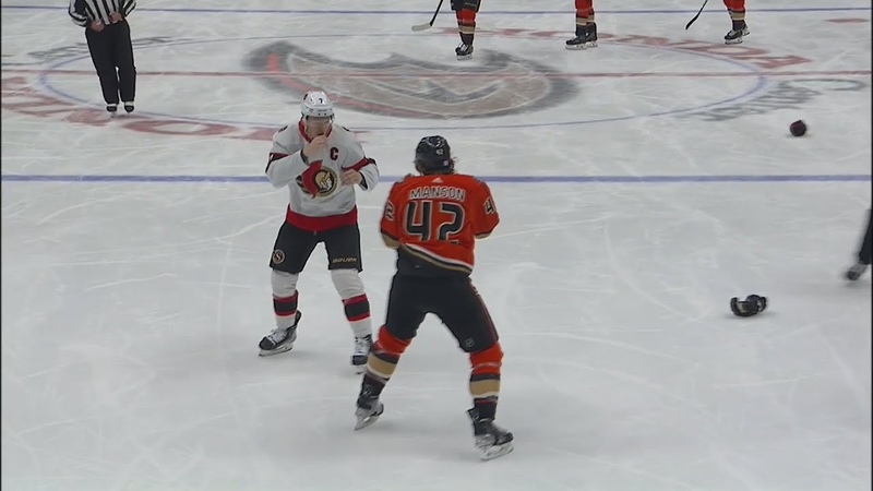 Brady Tkachuk And Josh Manson Drop The