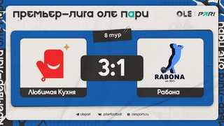 Любимая Кухня - Рабона 3:1 | Обзор матча