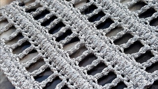 Узор крючком ❤ crochet pattern 💋 strickmuster ❤ tricot ❤ how to knit ❤  tricô ❤  örgü deseni बुनना