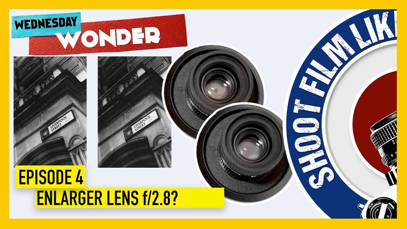 f, 2. 8 vs f, 16 Enlarger Apertures Plus HOT DEVELOPER Wednesday Wonder