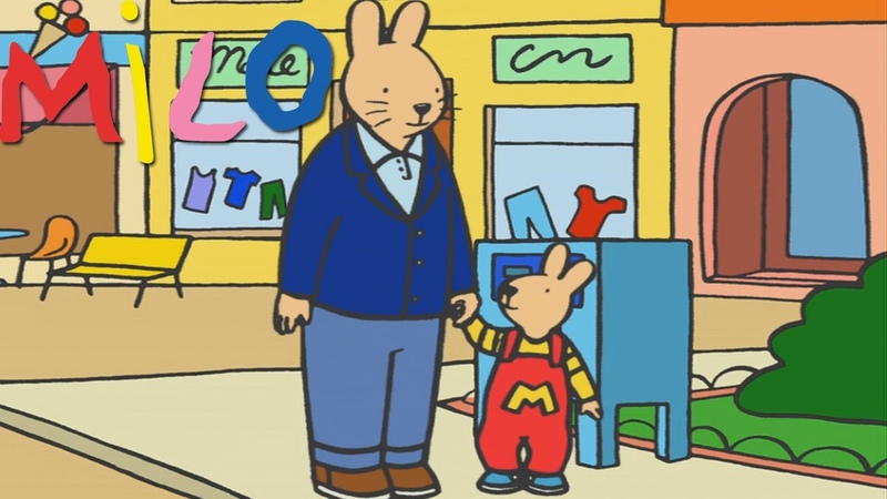 Milo visits the city, Cartoon for