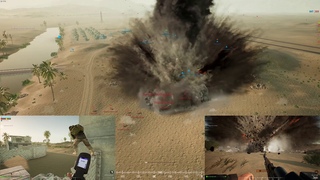 20 IED’s on a drone | 3 perspectives