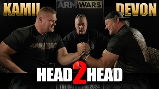 DEVON LARRATT Vs. KAMIL JABLONSKI - ARM WARS LAS VEGAS PRE MATCH ‘HEAD 2 HEAD’