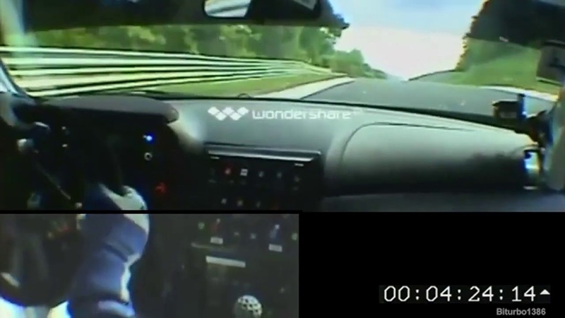 Nordschleife, BMW M3 GTR, Hans Joachim Stuck, alternate camera (no commentary, foot