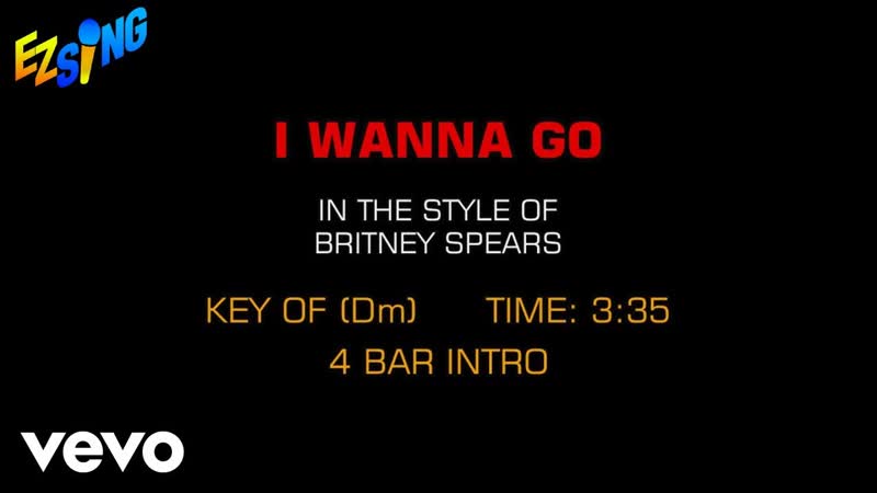 Britney Spears I Wanna Go (