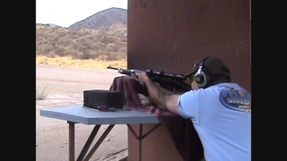 Mannlicher-Carcano rifle, 6 shots in 5.1 seconds.