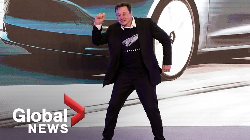 Elon Musk shows off bizarre dance moves at Tesla event in