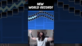 Geometry Dash: the greatest world record of All Time (i got to LEVEL 8!!!) 😳 #shorts
