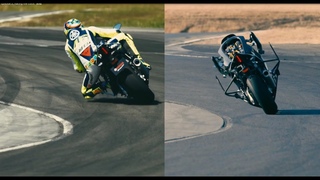 Yamaha MOTOBOT 2 vs. Valentino Rossi