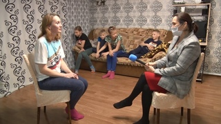В многодетной семье из Первомайского воспитывается особенная девочка