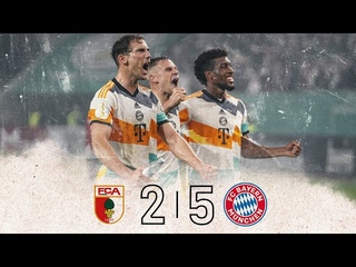 Bayern beats Augsburg furiously! | FC Augsburg vs. FC Bayern 2-5 | Highlights | DFB Pokal